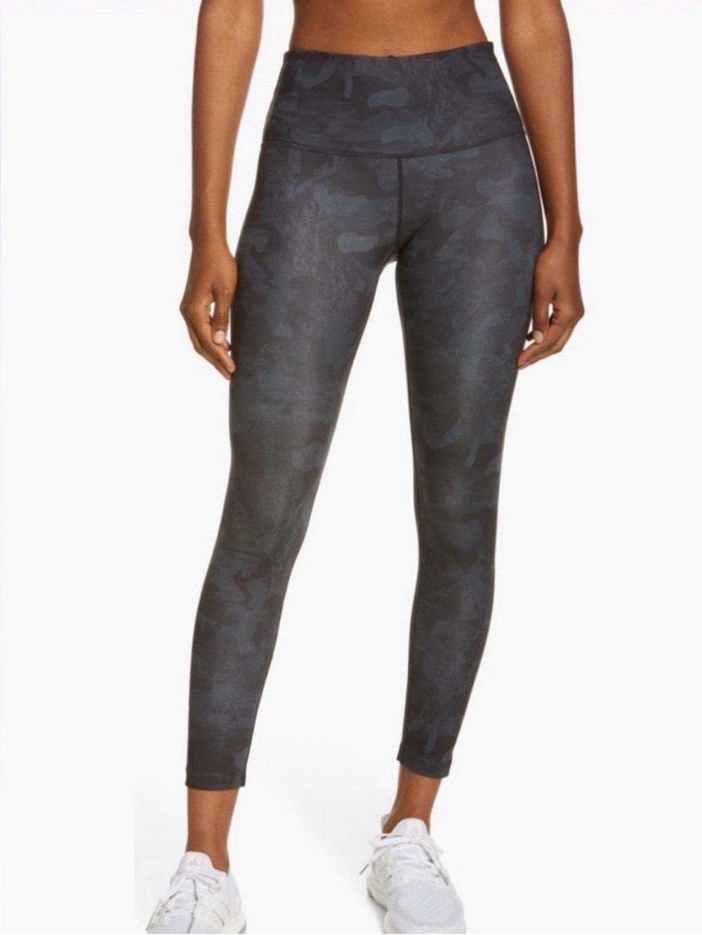 ZELLA LITE PRINT HIGH-WAISTED 7/8 LEGGINGS Camo Print SZ M